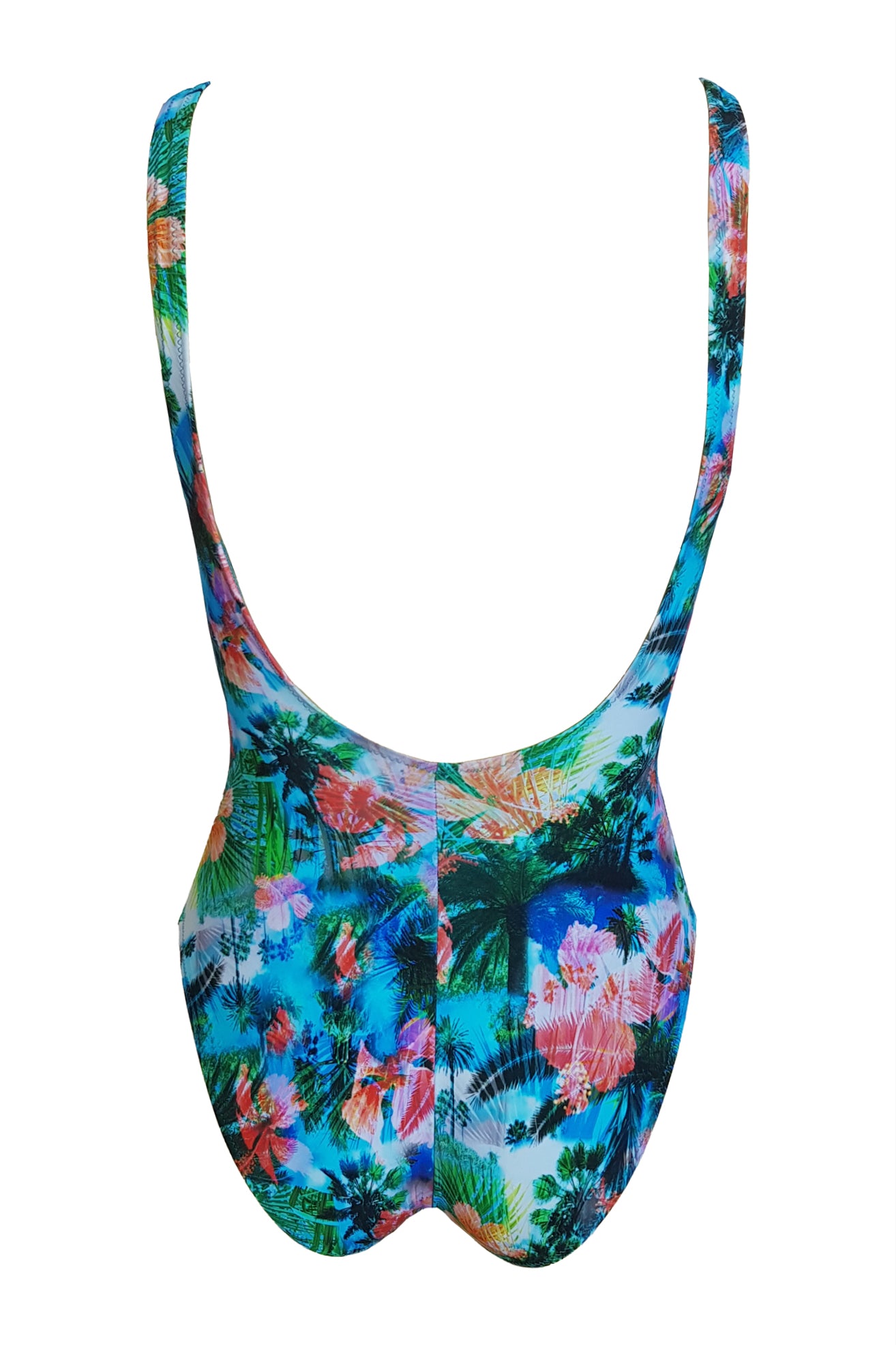 בגד ים שלם גופייה מחטב בייסיק - קריביים