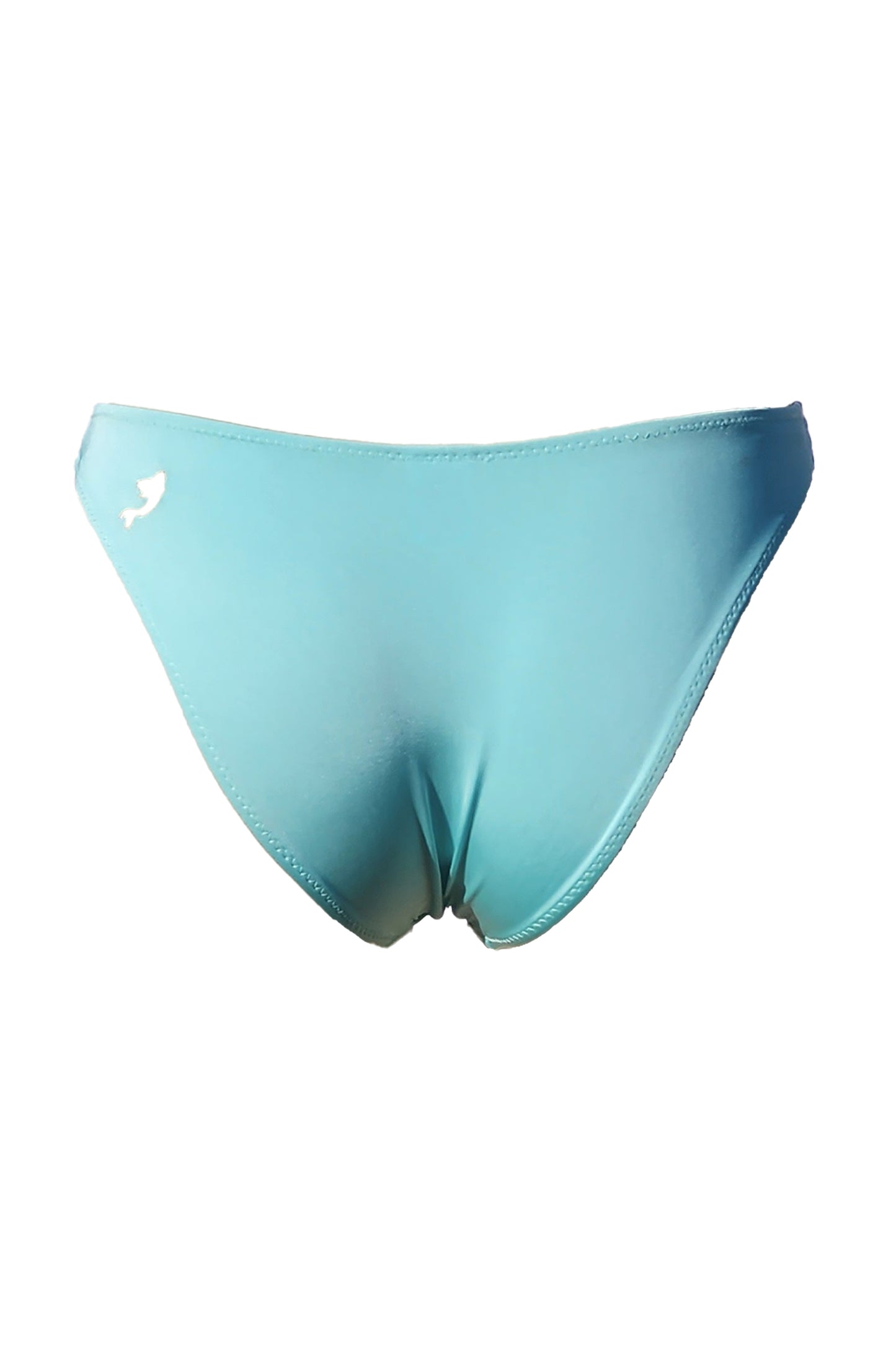 תחתון ביקיני צמה - תכלת מבריק