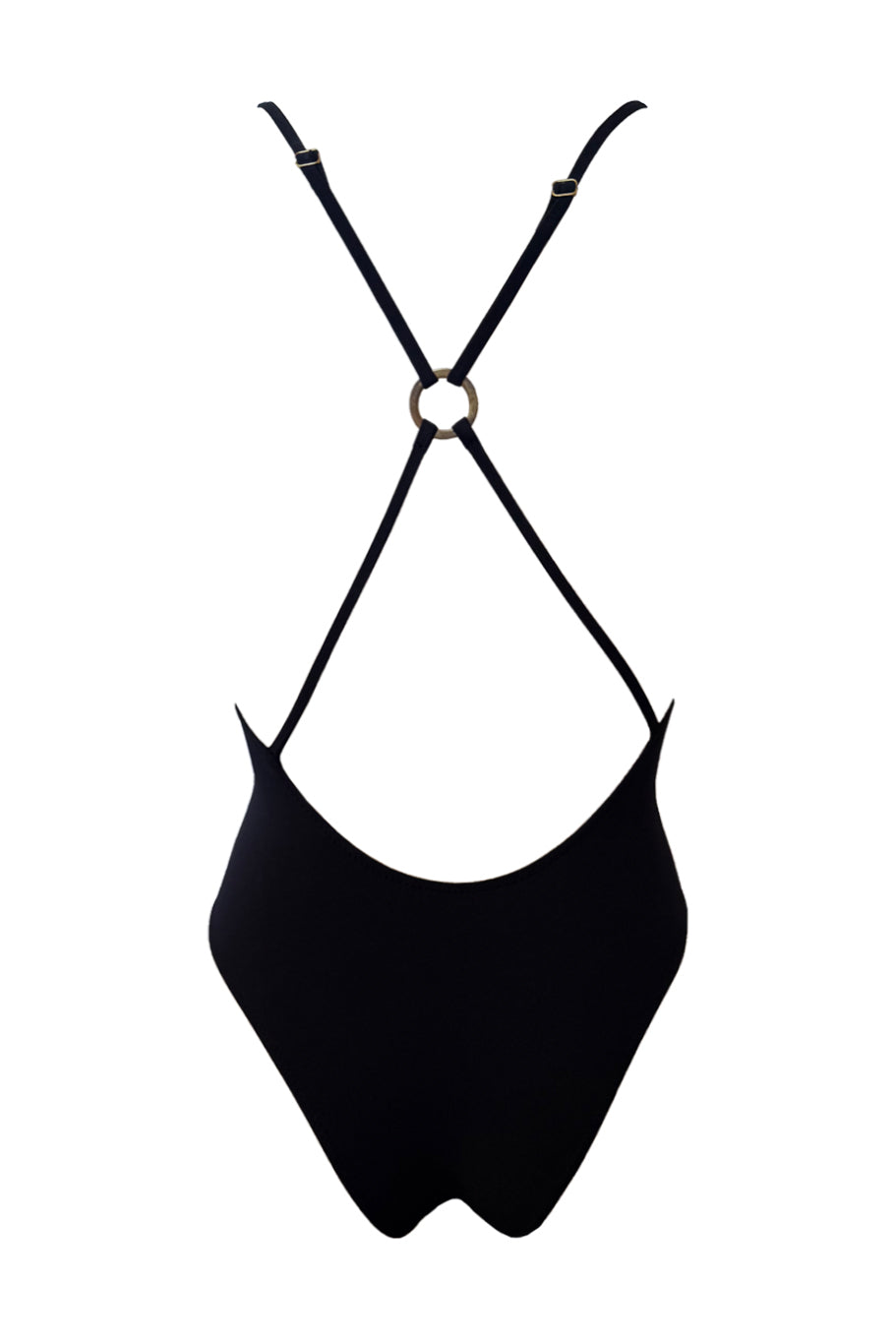 בגד ים שלם איקס בגב שחור