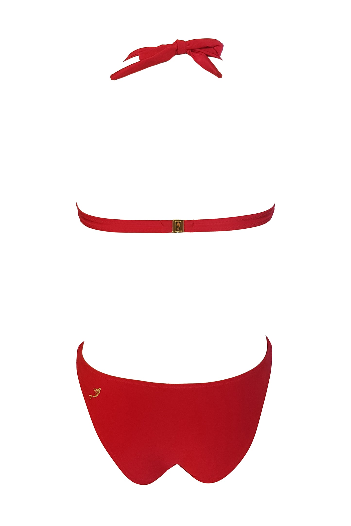 בגד ים שלם גיטרה מונוקיני אדום