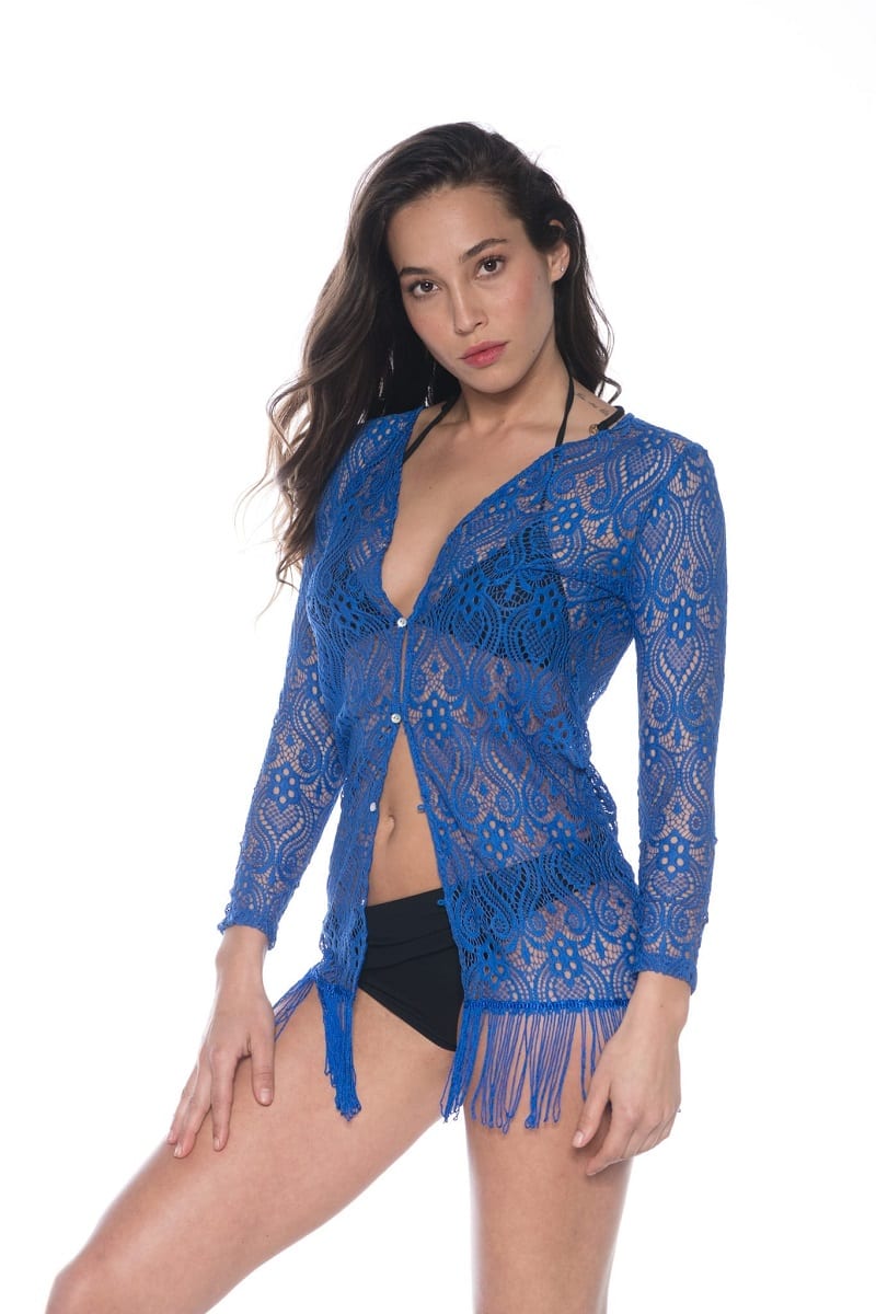 בגד חוף פרנזים סאן פאולו כחול רויאל ן Morena