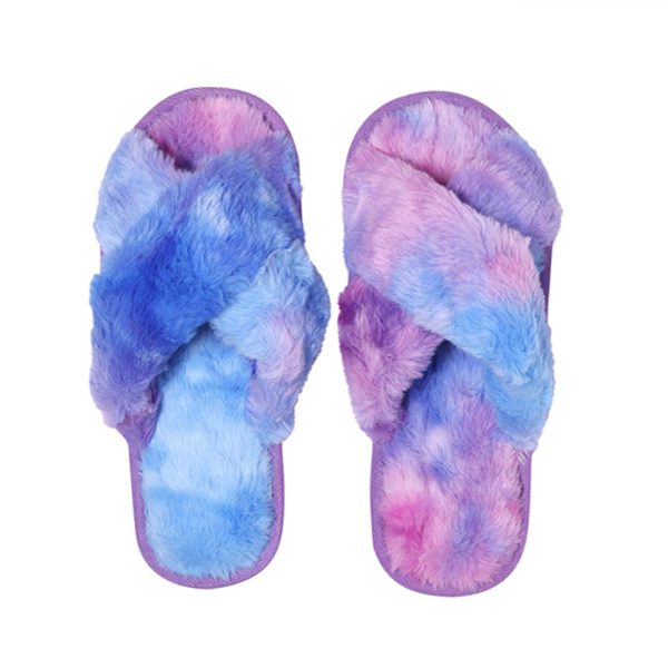 כפכף בית נשים סגול Tie dye ן Morena