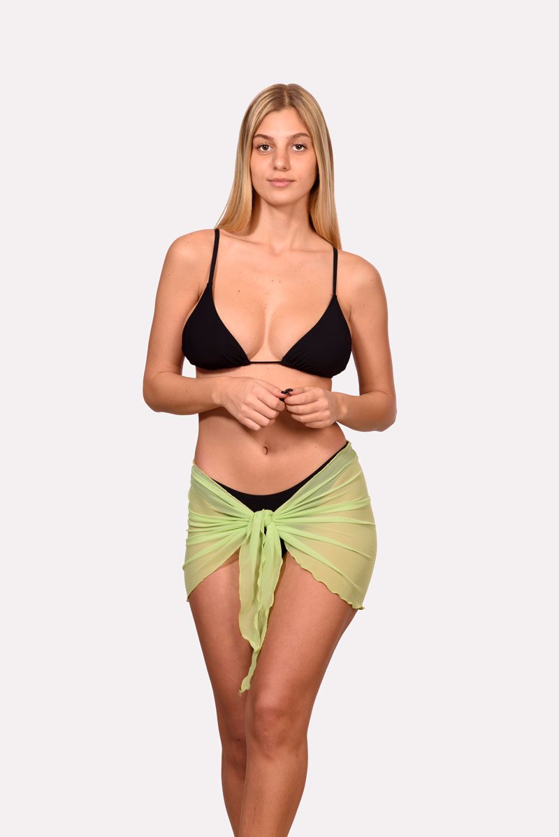 פראו קשירה שיפון קצר ירוק ן Morena