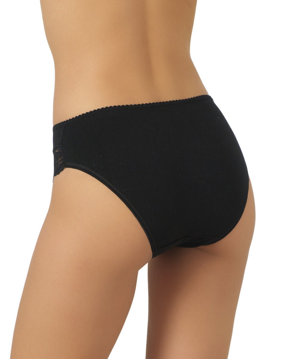 תחתון כותנה גזרה גבוהה(עד המותן) ג'דאה JADEA SLIP 529 ן Morena