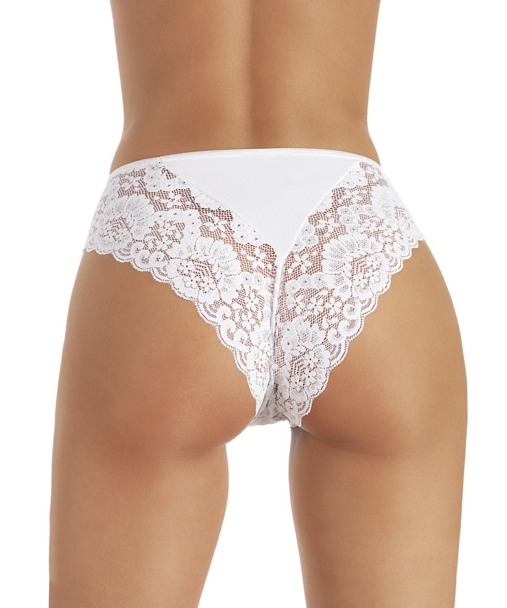 תחתון כותנה גזרה גבוהה(עד המותן) ג'דאה JADEA SLIP 789 ן Morena