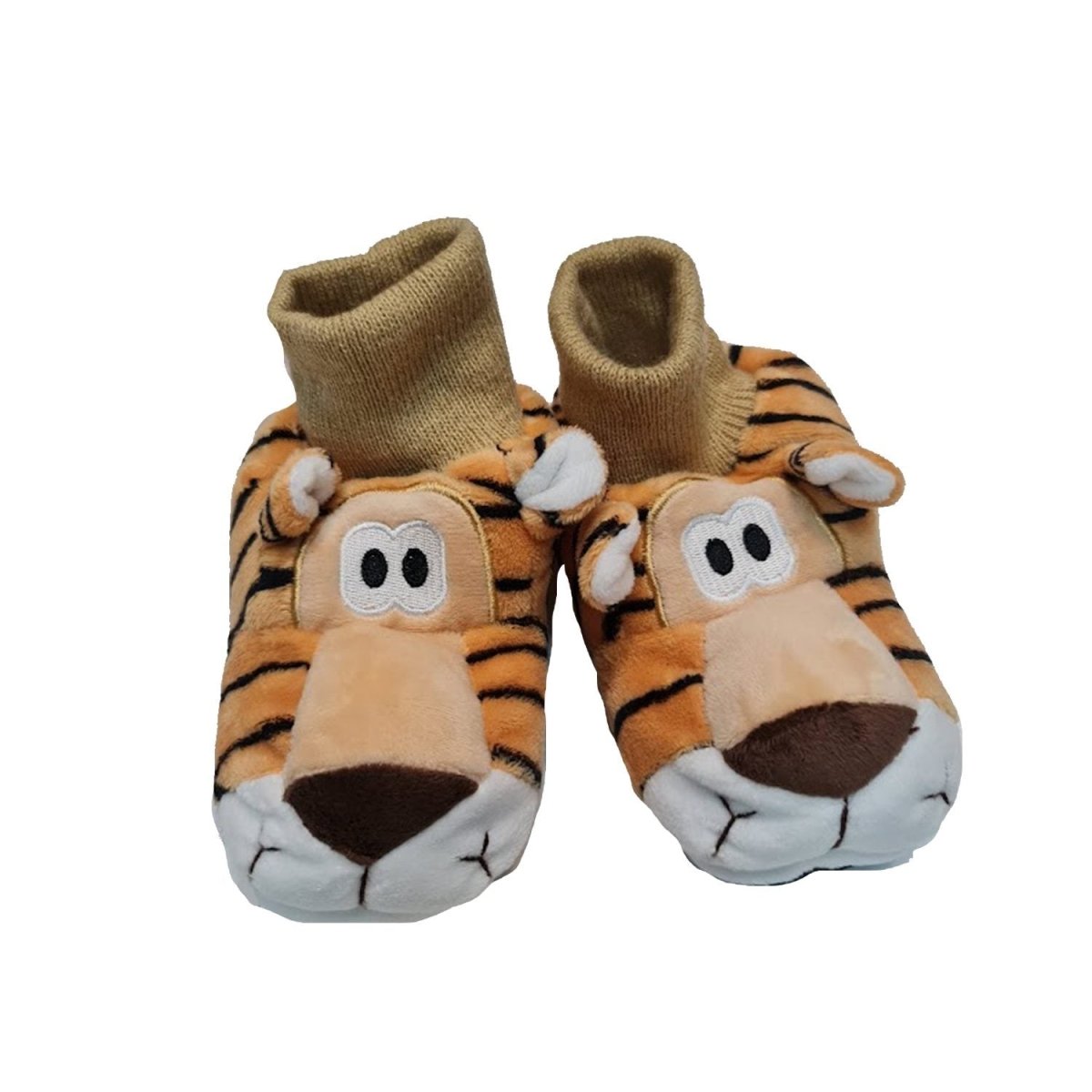 נעל בית בנים ובנות נמר - חום ן Morena