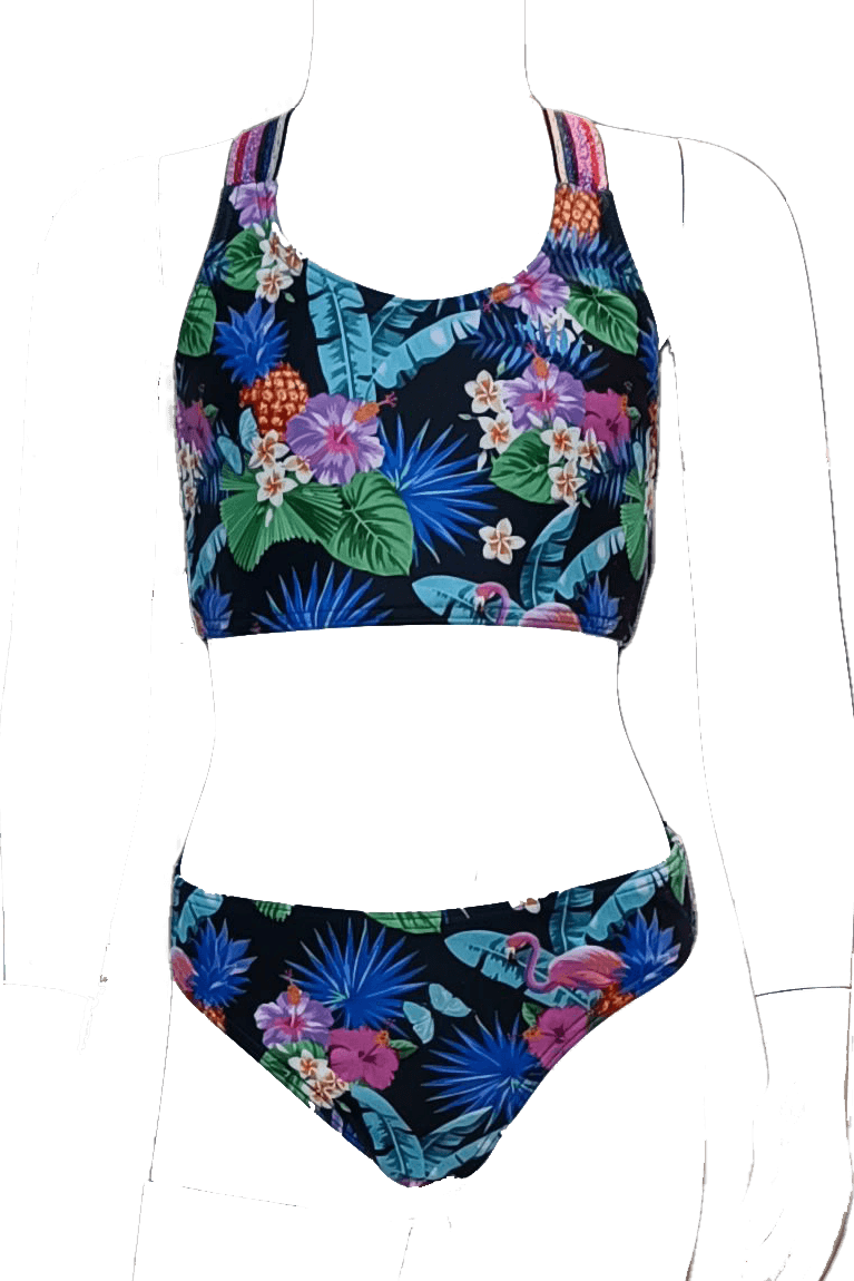 סט טופ ארוך+רוכסן - טרופי ן Morena