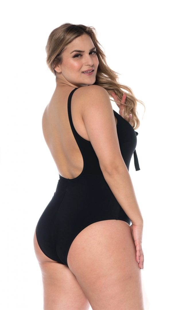 בגד ים שלם פלאס ברצלונה שחור ן Morena