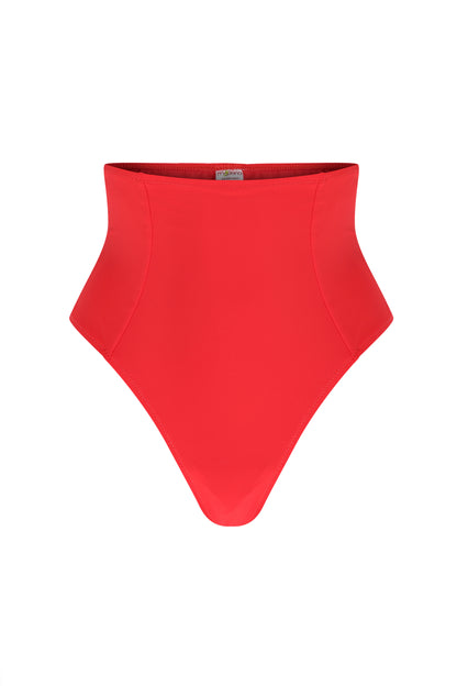 תחתון ביקיני פרינסס מחטב גבוה סן טרופה - אדום