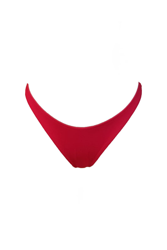 תחתון ביקיני נמוך גלוריה אדום