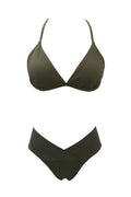 טופ ביקיני משולשים מיקונוס ירוק