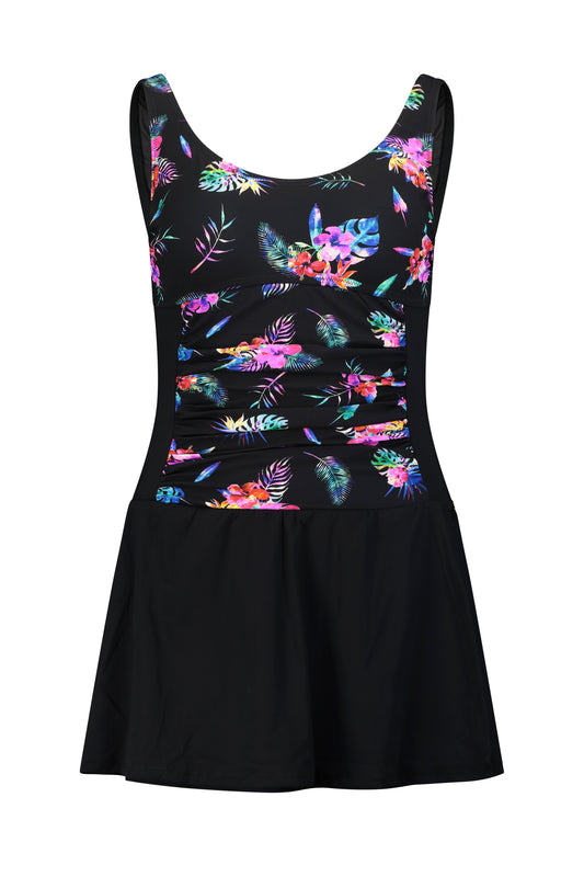 בגד ים שלם שמלה מחטב איטלקי - טרופיקנה