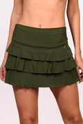 תחתון חצאית סיציליה ירוק זית