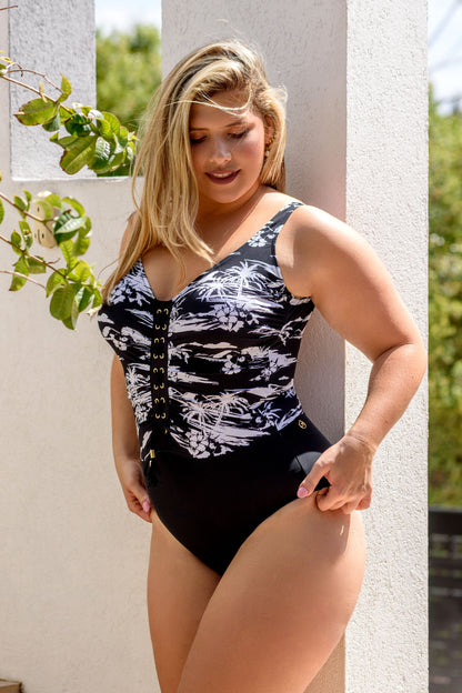 בגד ים שלם פלאס מחטב ויקי דקלים