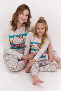 פיג’מה לילדות הלו קיטי(HELLO KITTY) פסים ן Morena