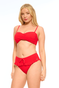 תחתון ביקיני רחב פפיון סוזן אדום ן Morena